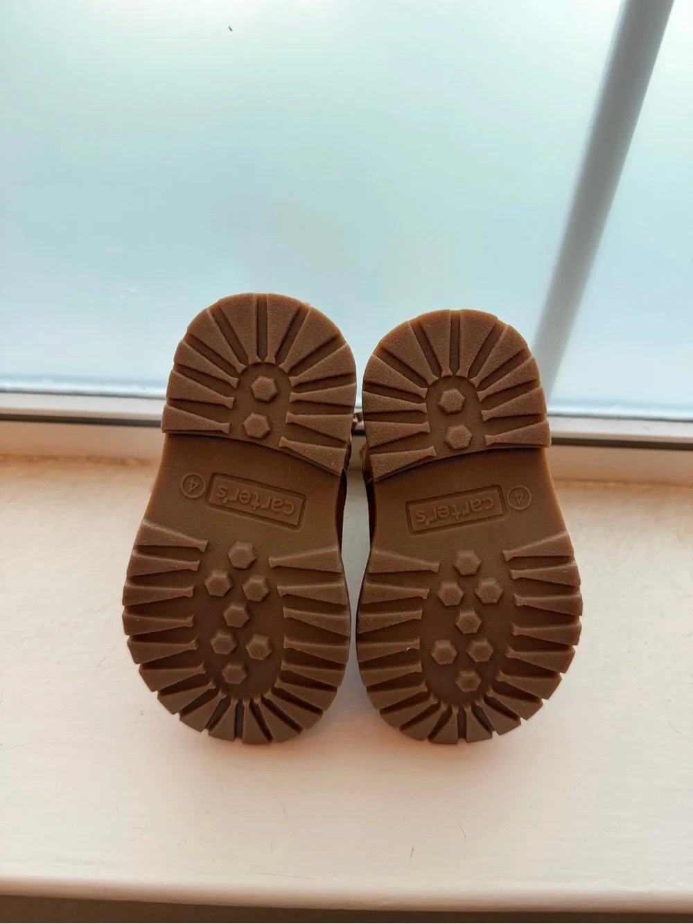 Carter's Brown/Tan Kids Lace-Up Boots